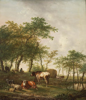 KS 065
<br/>
Landschap met vee
<br/>
<em>Kobell, Jan Baptist (1778-1814)</em>